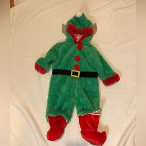 FAO Swartz 6-9 mo. Christmas Elf fleece
